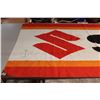 Image 1 : Suzuki Motorcycle Banner Flag (9'4" x 29 1/2")