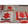 Image 3 : Suzuki Motorcycle Pennant Banner (Torn in Middle) (About 18')