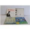 Image 2 : (4) Vinyl Records (Ray Orbison, Simon & Garfunkel, Bob Dylan, K.D. Lang)