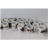 Image 3 : (29) Miniature NHL Team Mugs (Made in China)
