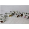 Image 4 : (29) Miniature NHL Team Mugs (Made in China)