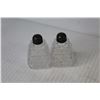 Image 4 : (3) Vintage Sets of Glass Salt & Pepper Shakers