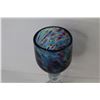 Image 2 : Colored Glass 10" Stemmed Glass