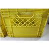 Image 2 : *(2) Plastic Dairy Land Milk Crates