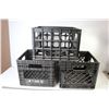 Image 4 : *(3) Plastic Crates