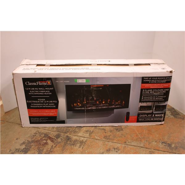 *Classic Flame Wall Mounted Electric Fireplace (NIB)