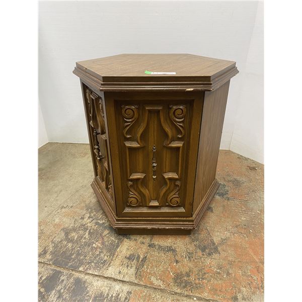 *End Table with Doors - 24" (Some Wear)