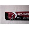 Image 3 : Red Indian Motor Oils Sign (3x11)