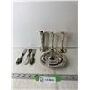 Image 1 : Assorted Silver Plated and Misc Items