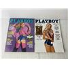 Image 3 : (4) Vintage 1980s Playboy Magazines