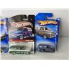Image 2 : (4) Hot Wheels Toy Cars (NIB)