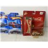 Image 2 : (4) Hot Wheels and Misc. Toy Cars (NIB)