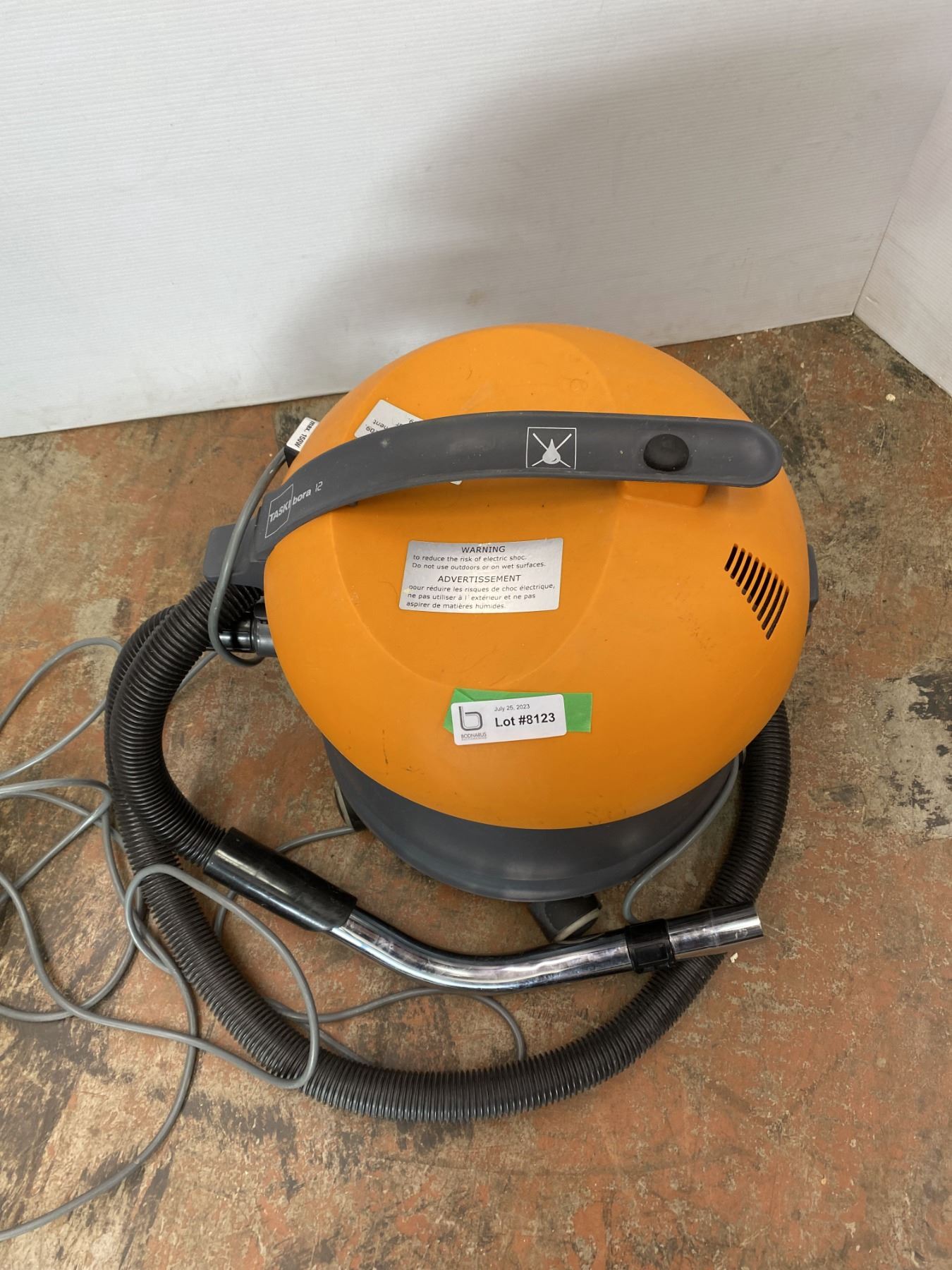 *Taski Bora 12 Shop Vac (Working) - Bodnarus Auctioneering