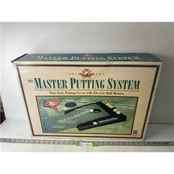 The Master Putting System in Box