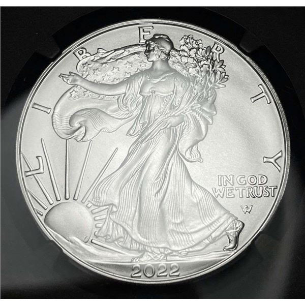 2022(W) American Silver Eagle Type 2 NGC MS70 Early Releases