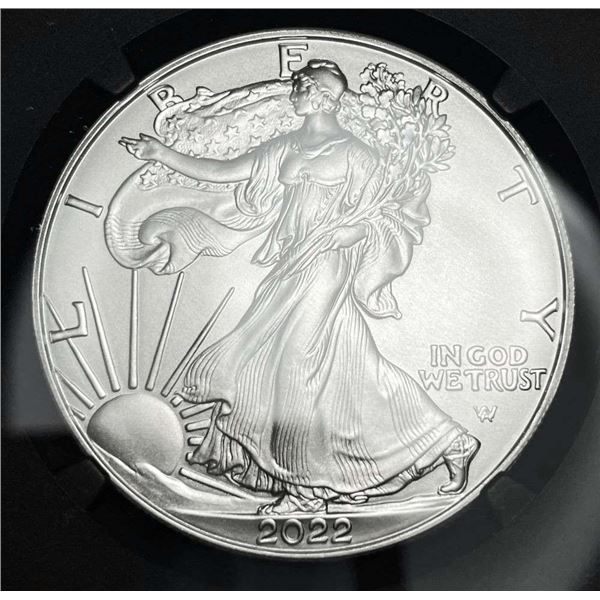 2022(W) American Silver Eagle Type 2 NGC MS70 Early Releases