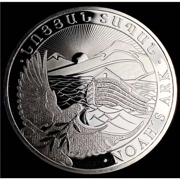 2023 Republic Of Armenia "Noah's Ark" Proof 1 ozt .999 Silver