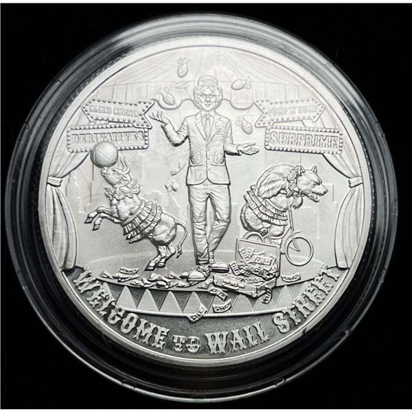 2022 Welcome To Wallstreet "The Awakening" 2 ozt .9999 Silver
