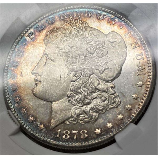 1878-S Morgan Silver Dollar MS65 DMPL