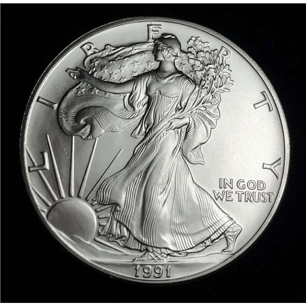 1991 American Silver Eagle