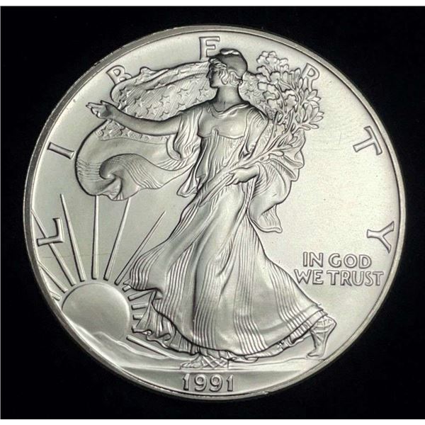 1991 American Silver Eagle