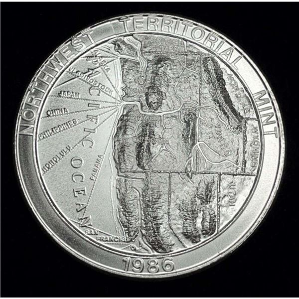 Extremely Rare Vintage 1986 NWTM 1 ozt .999 Silver