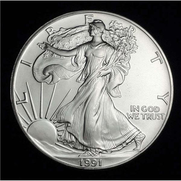 1991 American Silver Eagle