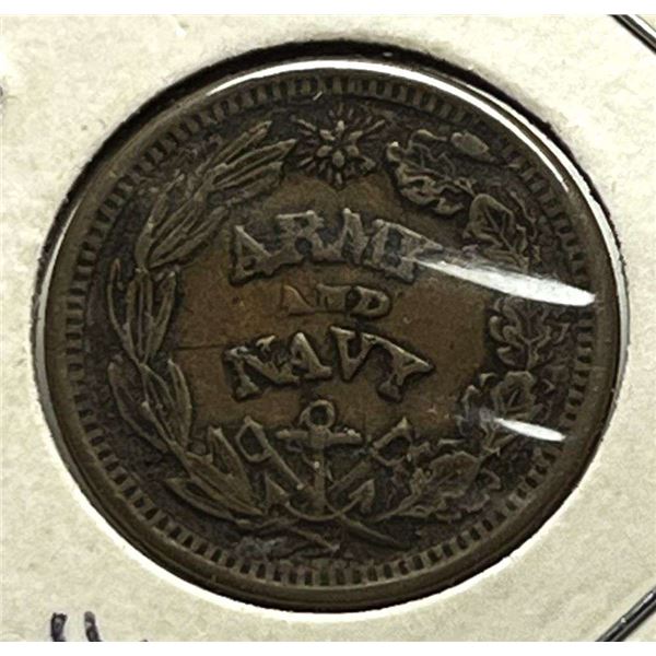 The Federal Union "It Must And Shall Be Preserved" Civil War Token