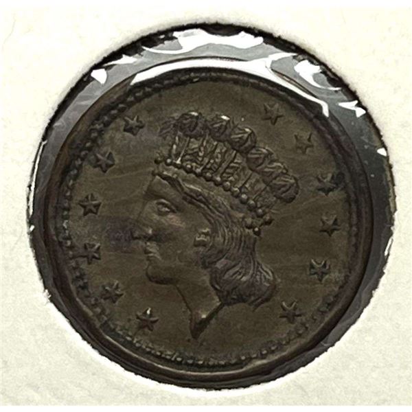 "Our Navy" Civil War Token