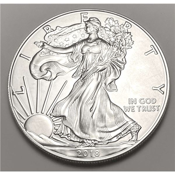 2018 American Silver Eagle