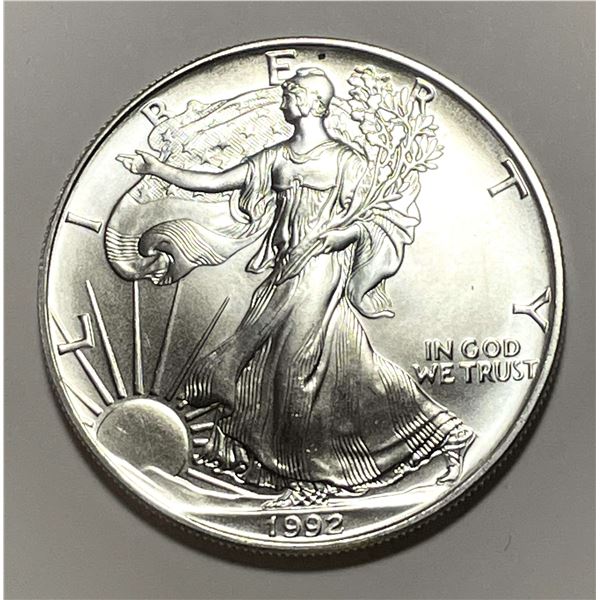 1992 American Silver Eagle