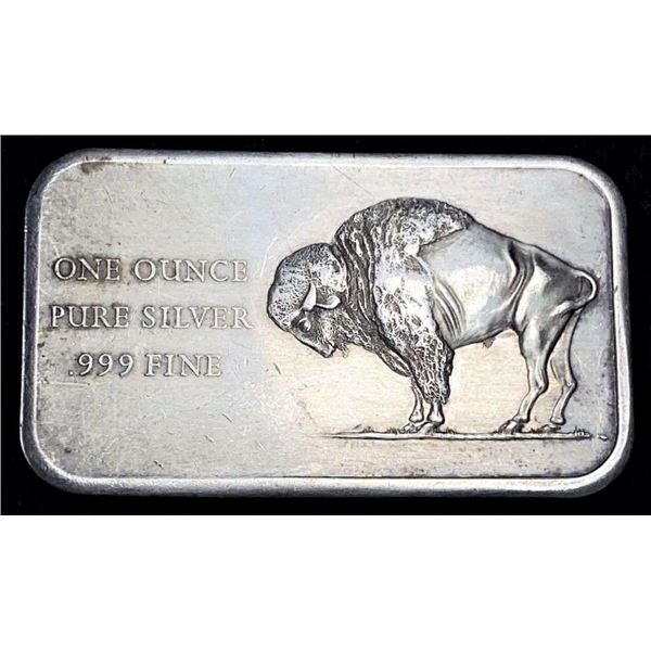 1776-1976 America Bi-Centennial Bison 1 ozt .999 Silver