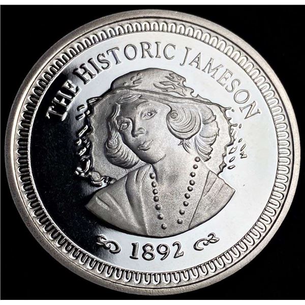 1892 The Historic Jameson Proof 1 ozt .999 Silver
