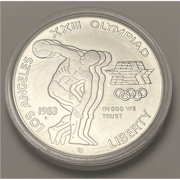 1983-P U.S. Olympic Commemorative Silver Dollar