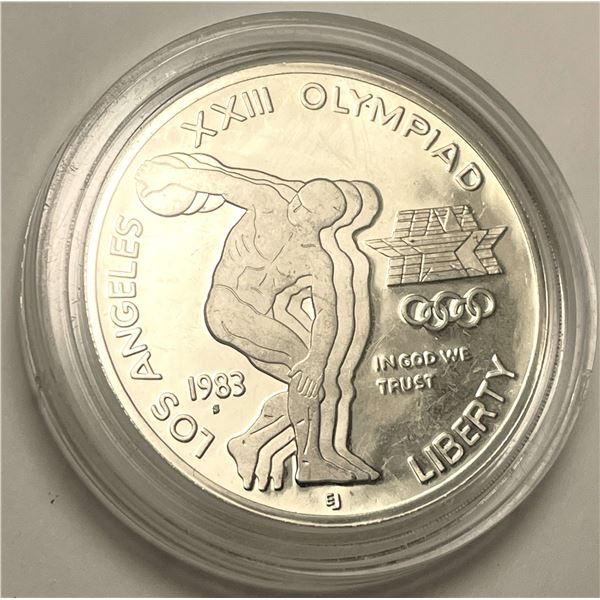 1983-S U.S. Olympic Proof Commemorative Silver Dollar