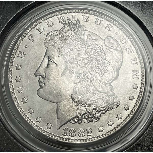 1882-O Morgan Silver Dollar PCGS MS63