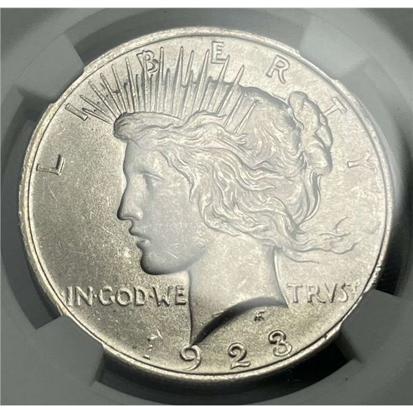 1923 Peace Silver Dollar NGC MS64