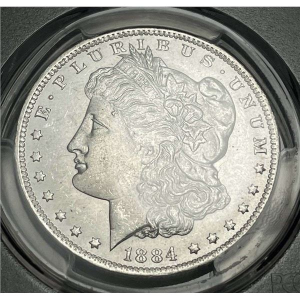 1884-O Morgan Silver Dollar PCGS MS64