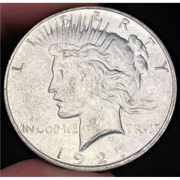 1927-D Peace Silver Dollar MS64