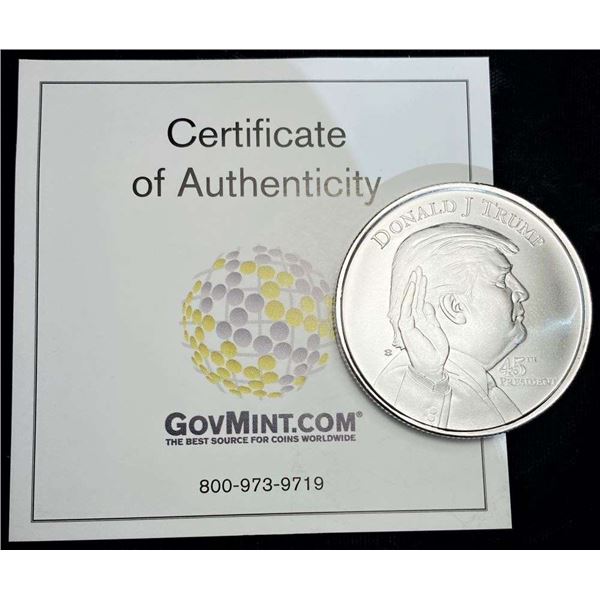 Donald Trump "The White House" 1 ozt .999 Silver