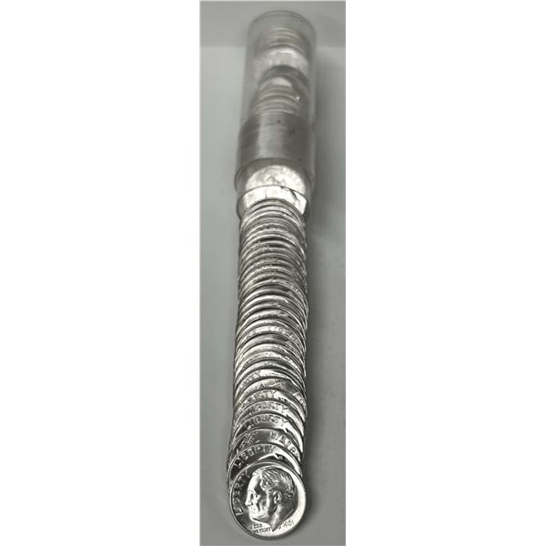Roll (50-coins) 1961 Roosevelt BU 90% Silver Dimes