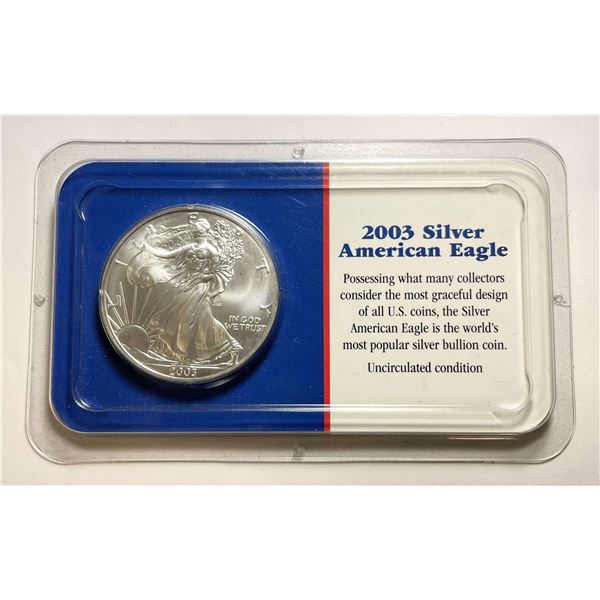 2003 American Silver Eagle