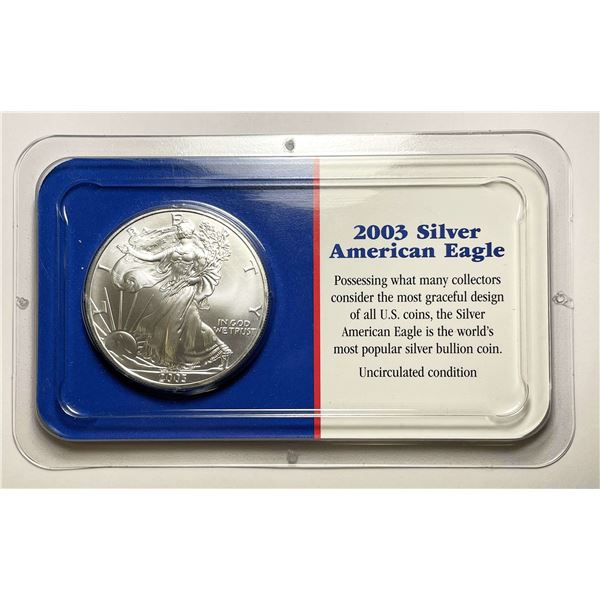 2003 American Silver Eagle