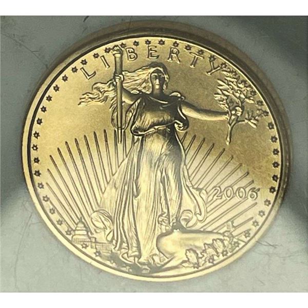 2006 Gold $5 American Eagle NGC MS70 First Strike