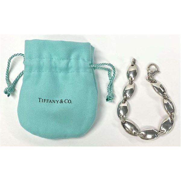Tiffany & Co. Pebble Bracelet .925 Sterling Silver