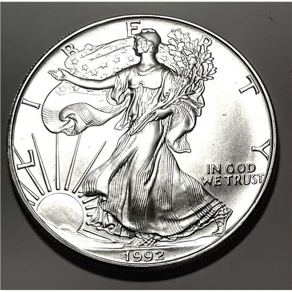 1992 American Silver Eagle