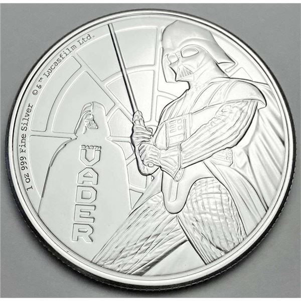 2022 NIUE $2 Darth Vader 1 ozt .999 Silver