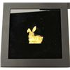 Image 2 : 2023 Mongolia Year Of The Rabbit "Sweet Gilded Rabbit" 1 ozt .999 Silver Ultra High Relief