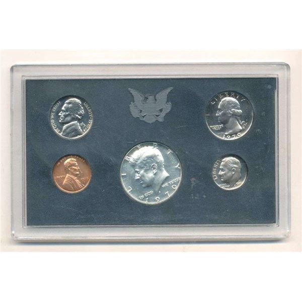 1970 United States Mint Proof Set (5-coins)