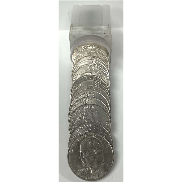 Roll (20-coins) 1971 Eisenhower Dollar
